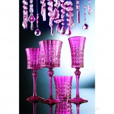 Набір келихів для шампанського Cristal D`Arcues Diamax Lady Diamond Pink J1640