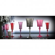 Набір келихів для шампанського Cristal D`Arcues Diamax Lady Diamond Pink J1640