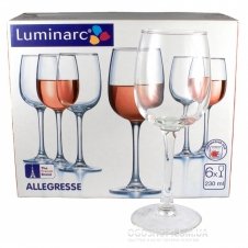 Набор бокалов для вина Luminarc Allegresse J8163/1 (230 мл)
