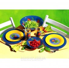 Столовий сервіз Luminarc Melys Azur J9127 (19 предметів)