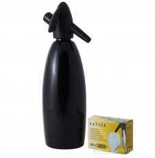 Сифон для газування води Kayser Black (1 літр)
