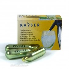 Сифон для газування води Kayser Black (1 літр)