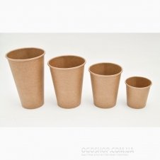 Стакан паперовий Крафт Ф 250 мл 50шт / уп (40/2000) (КР77)