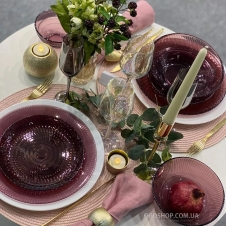 Тарелка десертная Luminarc Луиз Лилак L5169/1 (19 см)