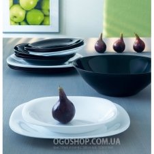 Столовый сервиз Luminarc Carine Black & White N1491 (19 предметов)
