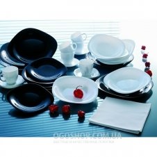 Столовий сервіз Luminarc Carine Black & White N1500 (30 предметів)