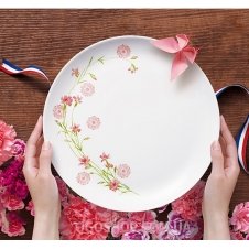 Тарілка обідня Luminarc Diwali Romance Pink N3347 (27 см)