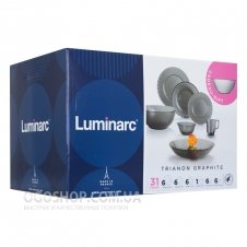 Столовий сервіз Luminarc Trianon Graphite N5756 (31 предмет)