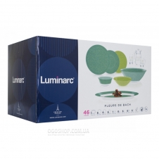 Столовий сервіс Luminarc Simply Fleurs De Bach N7429 (46 предметів)