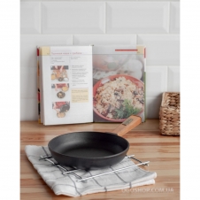 Сковорода чавунна Brizoll Optimа О2240-Р (22 см)