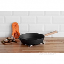 Сковорода чавунна Brizoll Optimа О2660-Р (26 см)