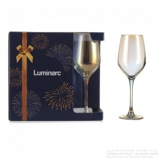 Набір келихів для вина Luminarc Селест Золотистий Хамелеон P1638 / 1 (350 мл)