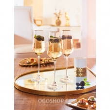 Набір келихів для шампанського Eclat Ultime Bord Or P7634 (230 мл)
