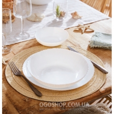 Тарелка суповая Luminarc Ammonite White P8826 (21 см)
