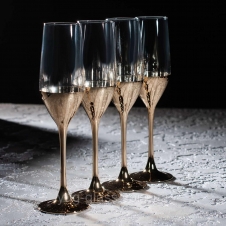 Набір келихів для шампанського Luminarc Селест Електричне Золото P9301 / 1 (160 мл)