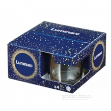 Набір склянок Luminarc Французький ресторанчик Сяючий Графіт P9316 / 1 (310 мл)