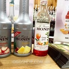 Фруктовое пюре Le Fruit de MONIN Ревень (1 л)