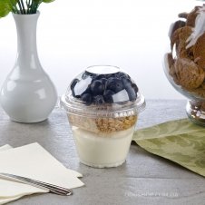 Стакан десертный купольный без крышки 200 мл 50шт/уп (20/1000)