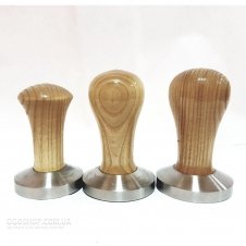 Темпер з дерев'яною ручкою, 58 мм