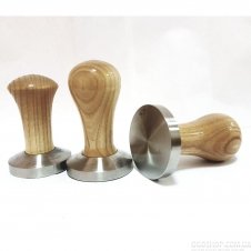 Темпер з дерев'яною ручкою, 58 мм