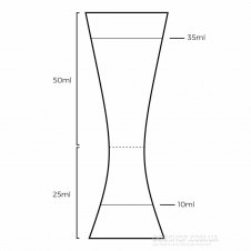 Джиггер Urbanbar Aero UB3047 (25/50 мл)