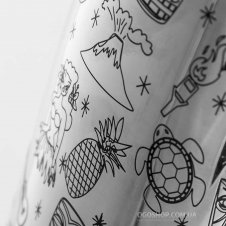 Шейкер Бостон Urbanbar Tiki UB3534 (850 мл)