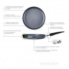 Сковорода Woll Titan Best Induction W1524TBI (24 см)