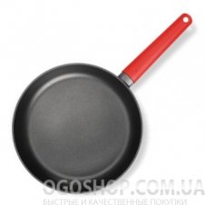 Сковорода Woll Just Cook W528JCR с красной ручкой (28 см)